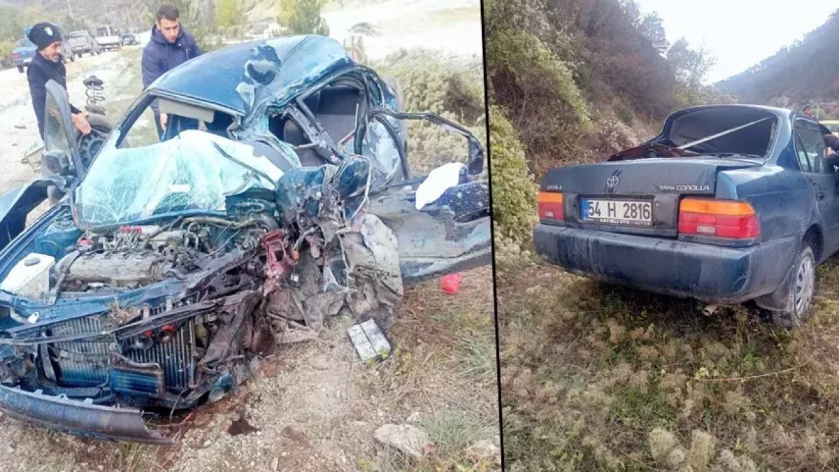 Bolu’da kamyon ile otomobil çarpıştı: 1 ölü, 1 yaralı