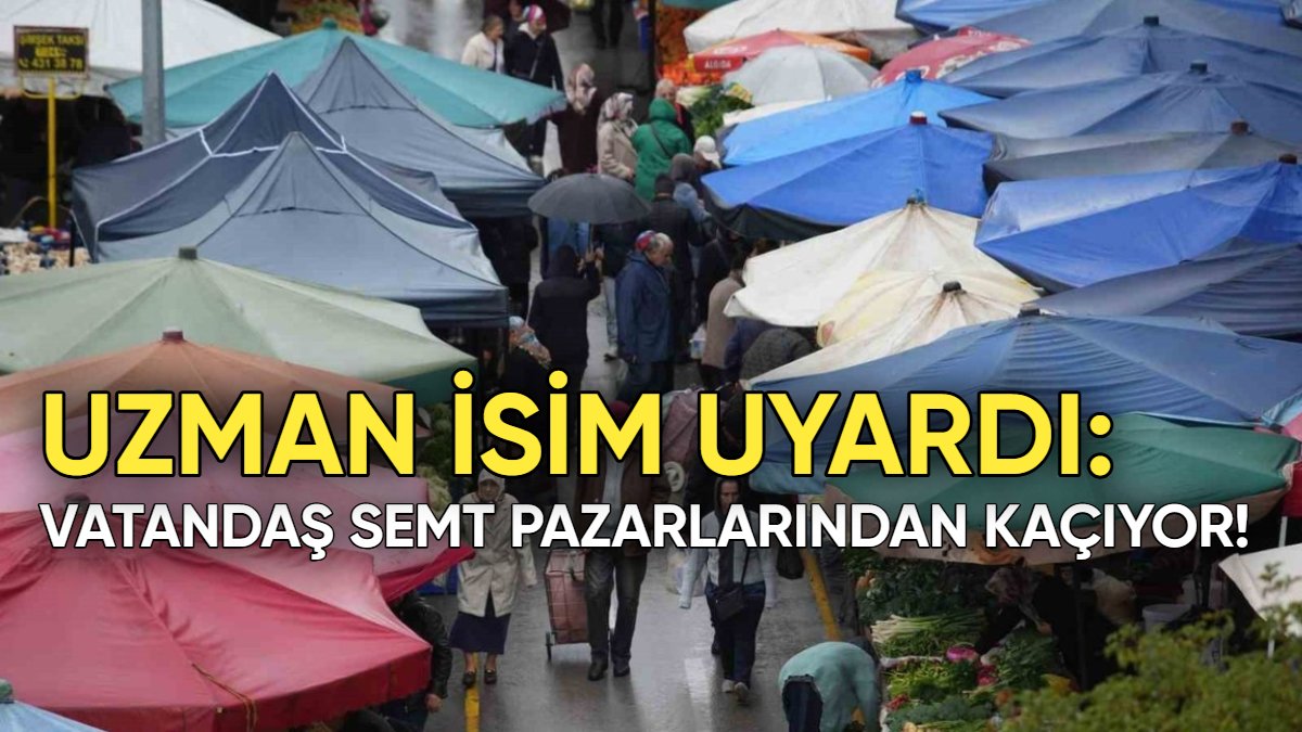 Yerel ekonomi tehlikede! Semt pazarlarındaki agresif satış, vatandaşı markete yönlendiriyor
