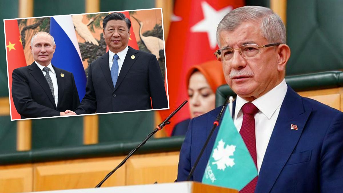 Davutoğlu’ndan Xi ve Putin’e mektup: Gazze tasarısı Filistin’in iradesini yok sayıyor