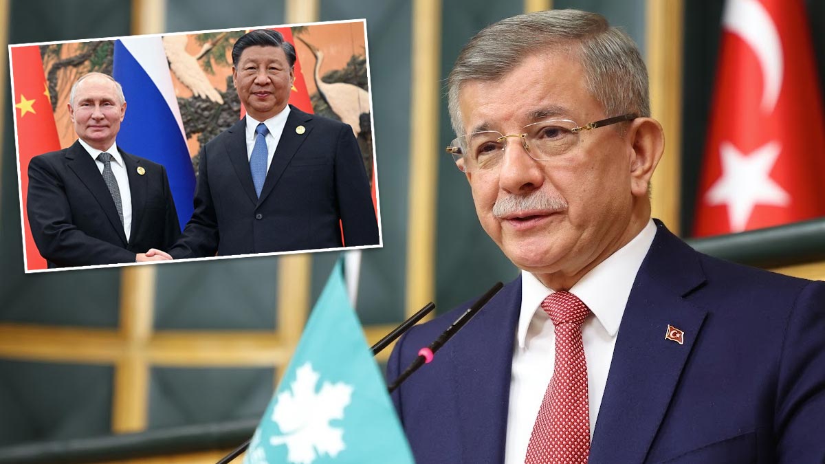 Davutoğlu’ndan Xi ve Putin’e mektup: Gazze tasarısı Filistin’in iradesini yok sayıyor