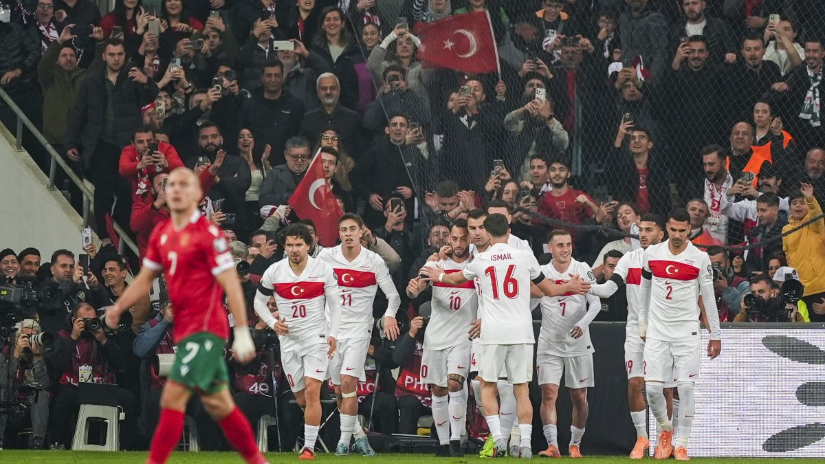 Play-Off'u garantiledik: Türkiye, Bulgaristan karşılaşmasını 2-0 kazandı