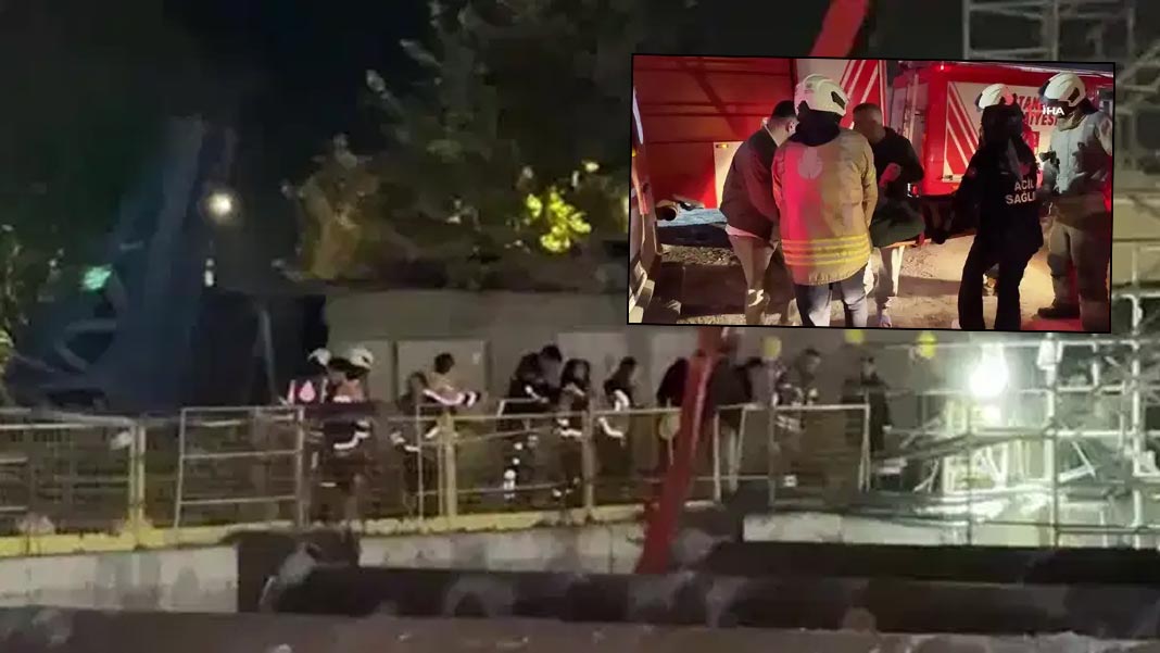 Beyoğlu’nda metro inşaatında iskele çöktü: Bir işçi hayatını kaybetti