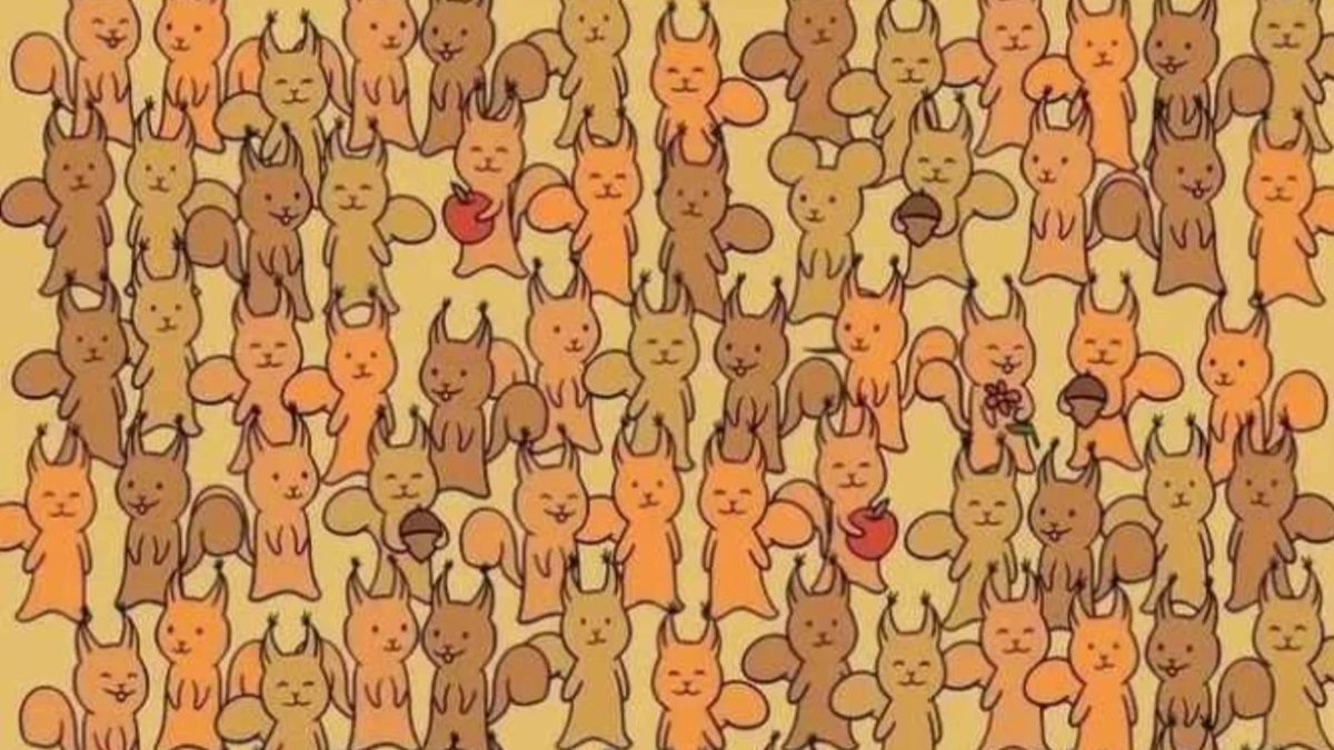 5 saniyelik görsel meydan okuma: Sadece dahiler fareyi bulabiliyor!