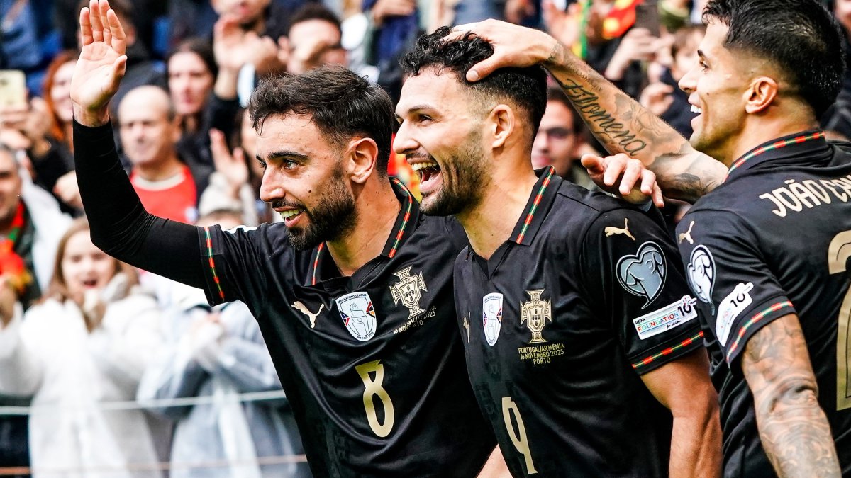 10 gollü maçta Dünya Kupası bileti aldılar: Portekiz, Ermenistan karşısında gol oldu yağdı