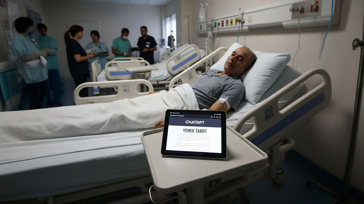 Komşusu değil, ChatGPT zehirlemiş! Yapay zekadan aldığı tarifle hastanelik oldu