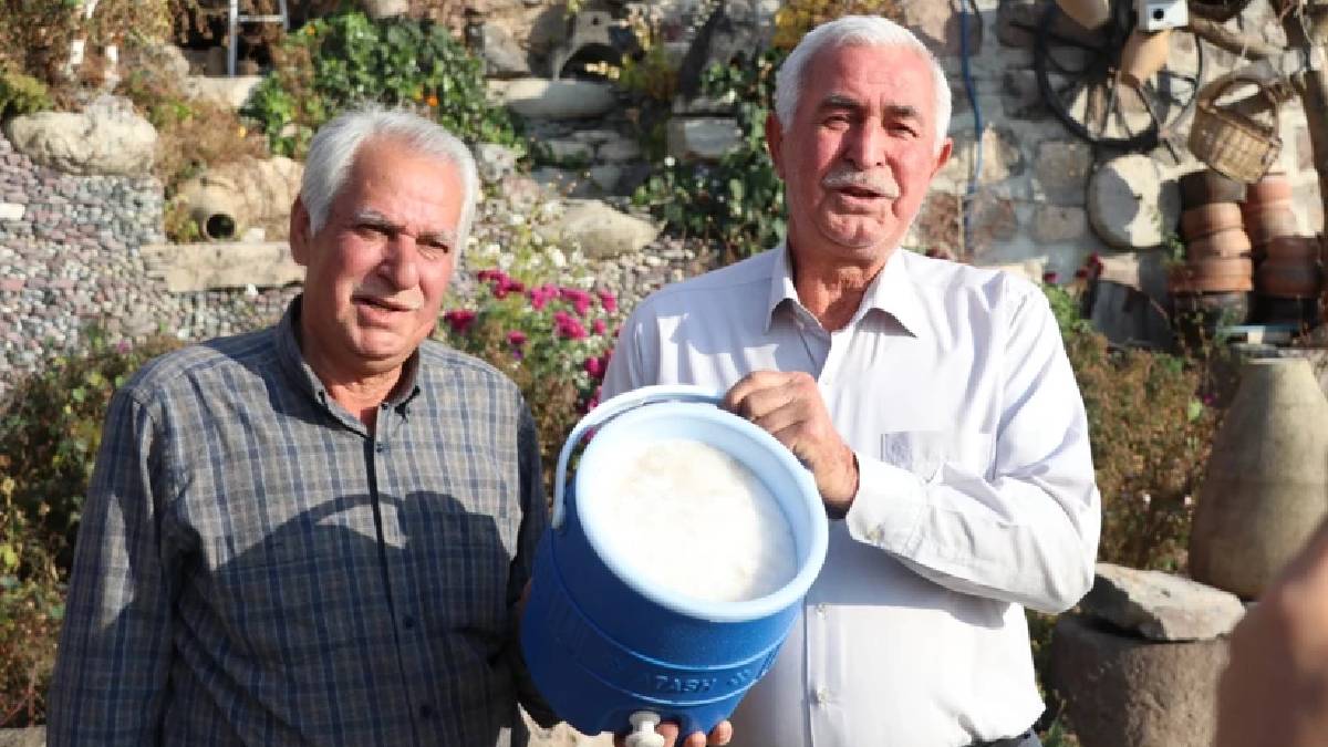 Hasta babaannesi Malatya’dan kar istedi, Erciyes’in zirvesinden getirtti: 500 yıllık gelenek yaşlı kadının yüzünü güldürdü