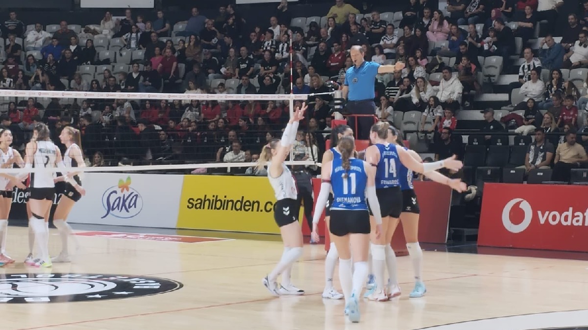 Nilüfer Belediyespor Eker, Beşiktaş’ı set vermeden geçti