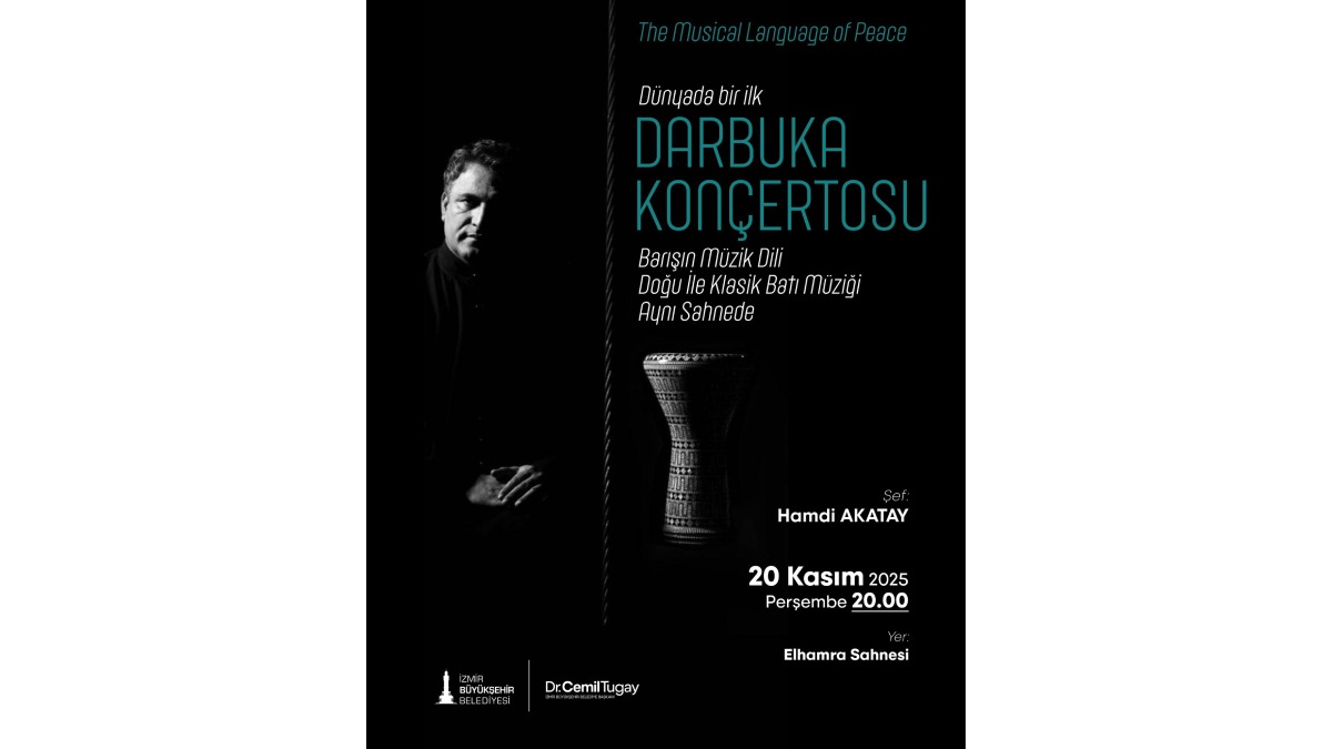“Darbuka Konçertosu” İzmir’de