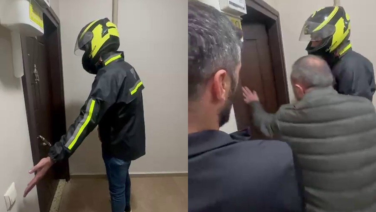 77 yıl hapis cezasıyla aranan firariyi polis 'yemek siparişi getirdim' diyerek yakaladı