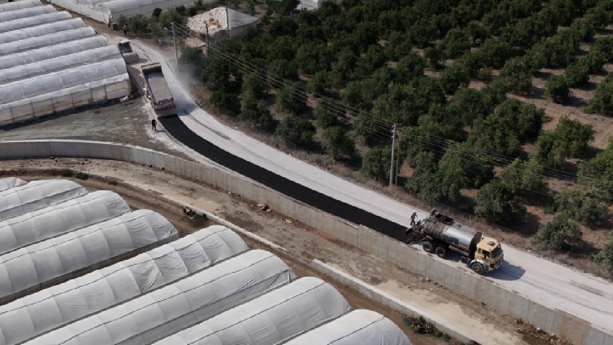 Kumluca Belediyesinden 2025 yılı etabında rekor asfaltlama!