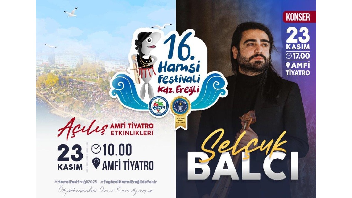 16. Hamsi Festivali 23 Kasım Pazar Günü yapılacak