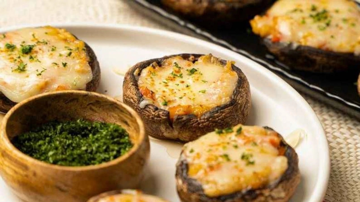 Fırında kaşarlı mantar tarifi! Yemeğin yanında iyi gider…