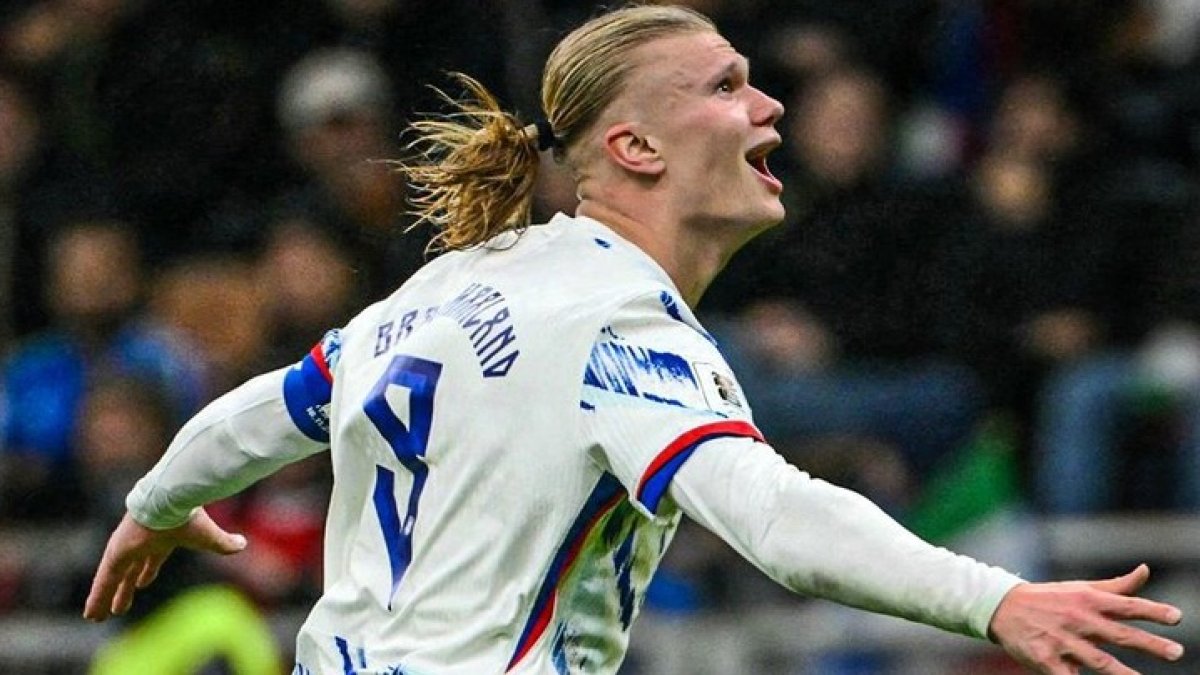 Erling Haaland 63 yıllık tarihi rekora bir adım uzaklıkta