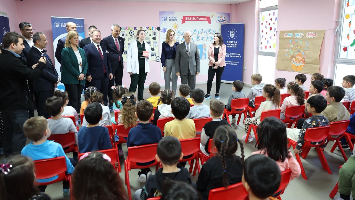 Bursa Yuvam’da sağlıklı gülüş zamanı