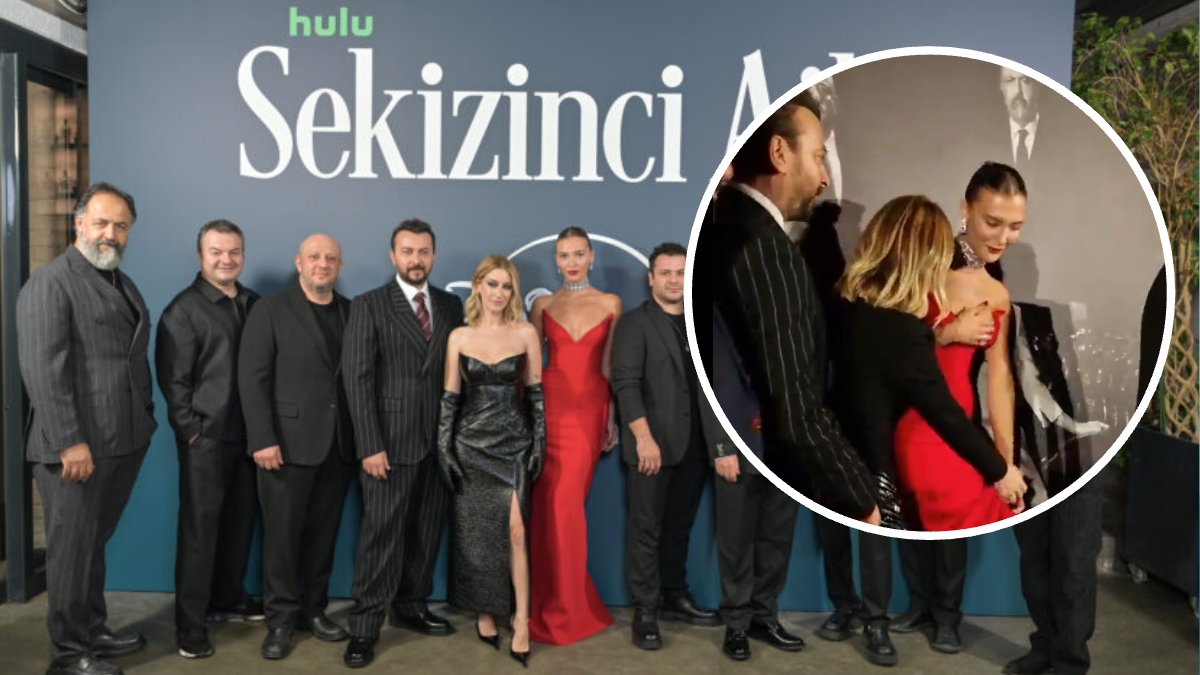 Kırmızı halıda yer kampa yarışına girmişlerdi! Hazal Kaya'dan Melisa Döngel'e yardım