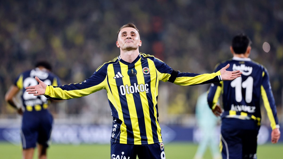 Fenerbahçe'nin yıldızı Kerem Aktürkoğlu Avrupa'nın zirvesinde