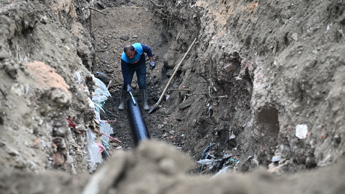 Gürle’de yılların altyapı sorunu çözüldü