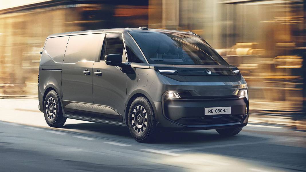 Renault'dan ticari araç pazarına elektrikli darbe: 450 km menzilli Trafic Van E-Tech tanıtıldı