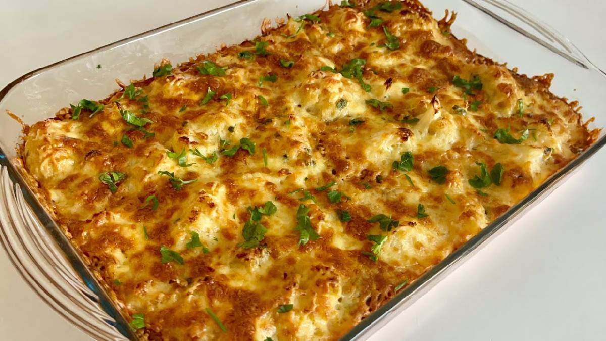 Kışın en sevilen tarifi! Hem doyurucu hem de son derece sağlıklı: İşte fırında karnabahar graten tarifi…