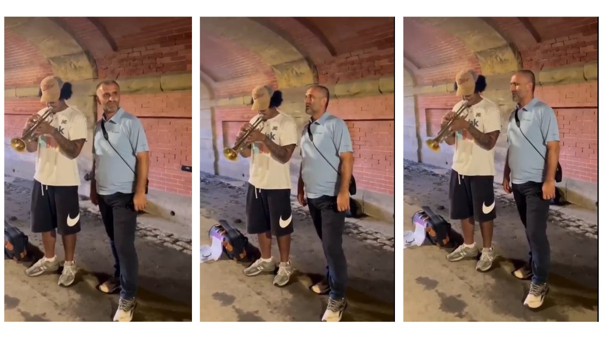 New York sokaklarında beklenmedik uyumu: İmam ve sokak sanatçısından ilahi düeti