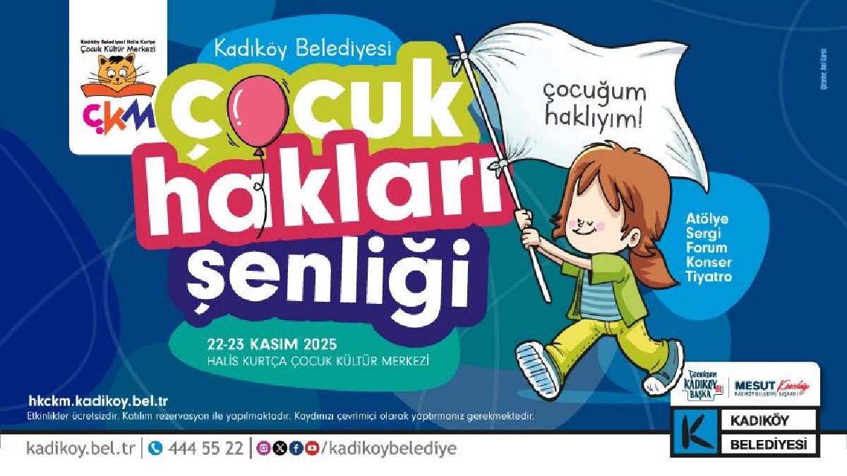 Kadıköy’de Çocuk Hakları Şenliği
