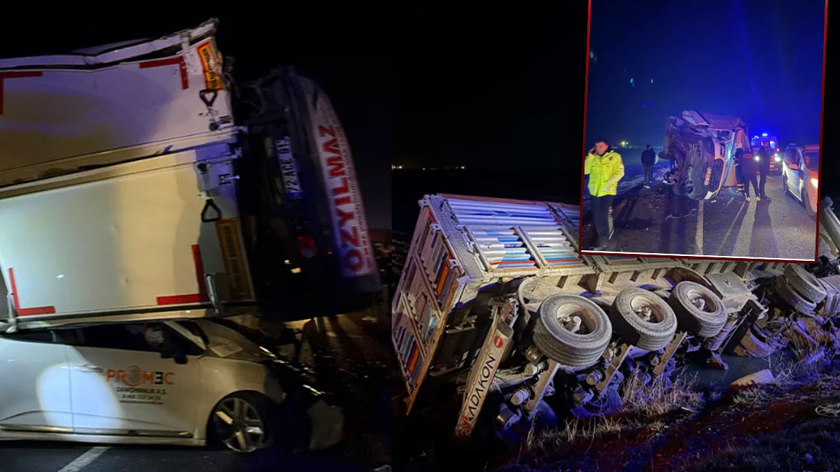 Diyarbakır'da 5 araç birbirine girdi: zincirleme kazada 3 ölü, 14 yaralı