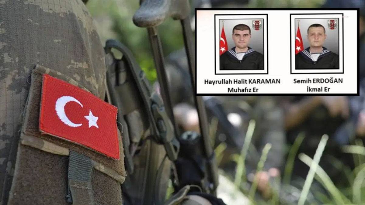 Hatay’da iki askerin şehit olduğu olayda soruşturma tamamlandı:  Alay ve tabur komutanı dahil dört personel görevden alındı