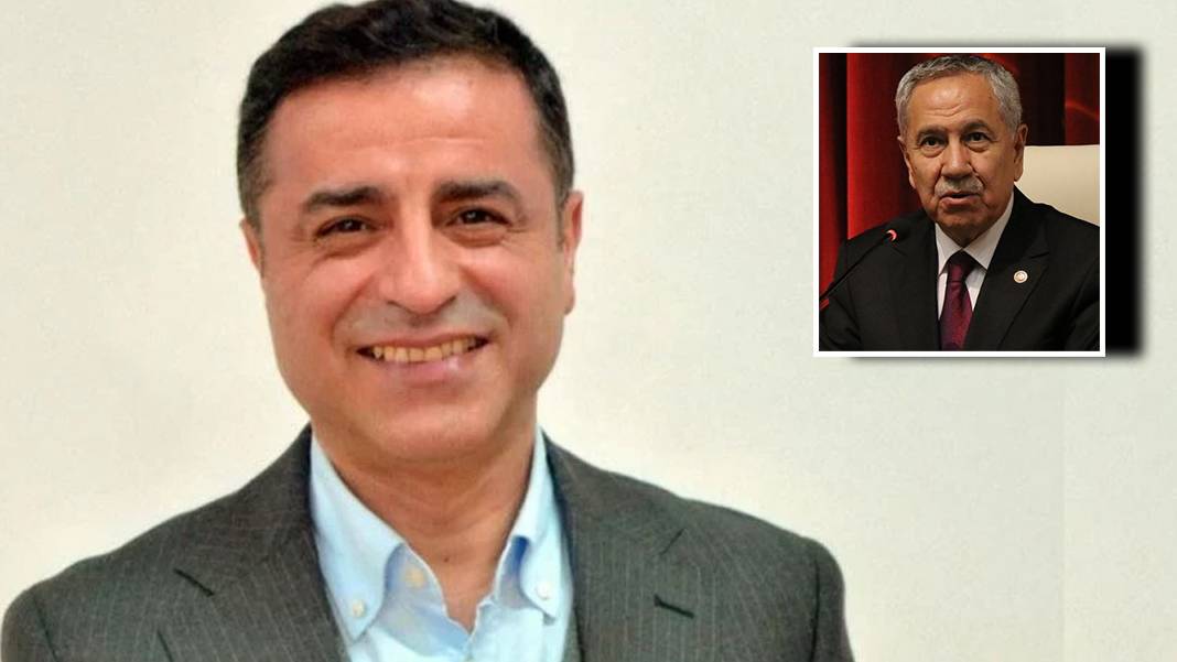 Demirtaş'tan Arınç'ın açıklamalarına yalanlama: Buraya onurumla girdim onurumla çıkarım