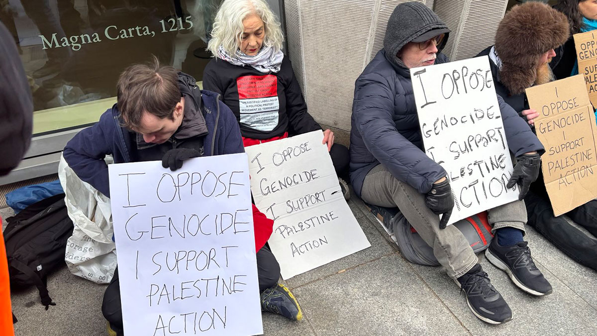 Londra’da çok sayıda tutuklama: Filistin Action yasağına karşı sessiz protesto