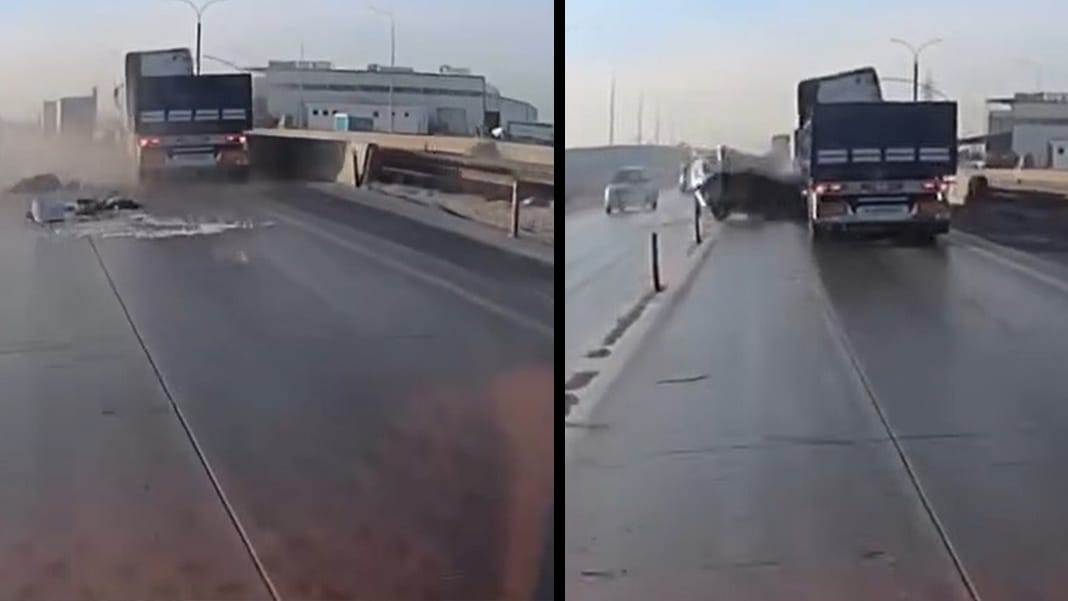 Feci kaza kamerada: Hatalı sollama 6 kişiyi yaraladı