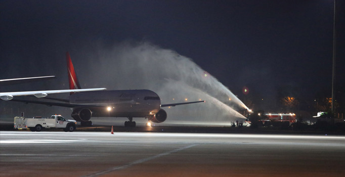 Rusya'dan Antalya'ya ilk charter seferi gerçekleşti