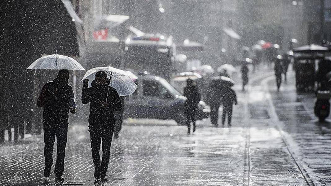 Meteoroloji'den il il uyarı: Kuvvetli yağışlar geliyor