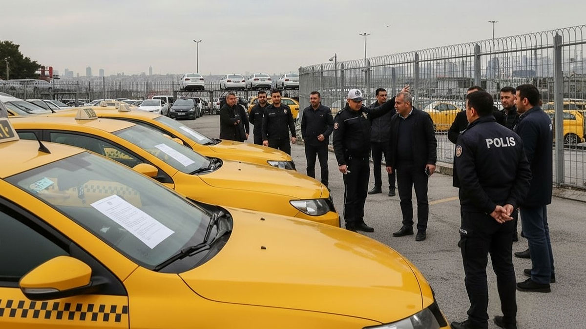 Taksici açgözlülüğü bitmiyor: 600 bin TL'lik cezayı hak ettiler!