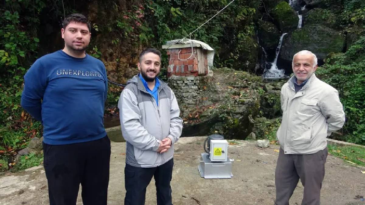 Bu köyde faturasız elektrik dönemi başladı! Kendileri üretiyorlar, sadece suyun gücünden yararlanıyorlar