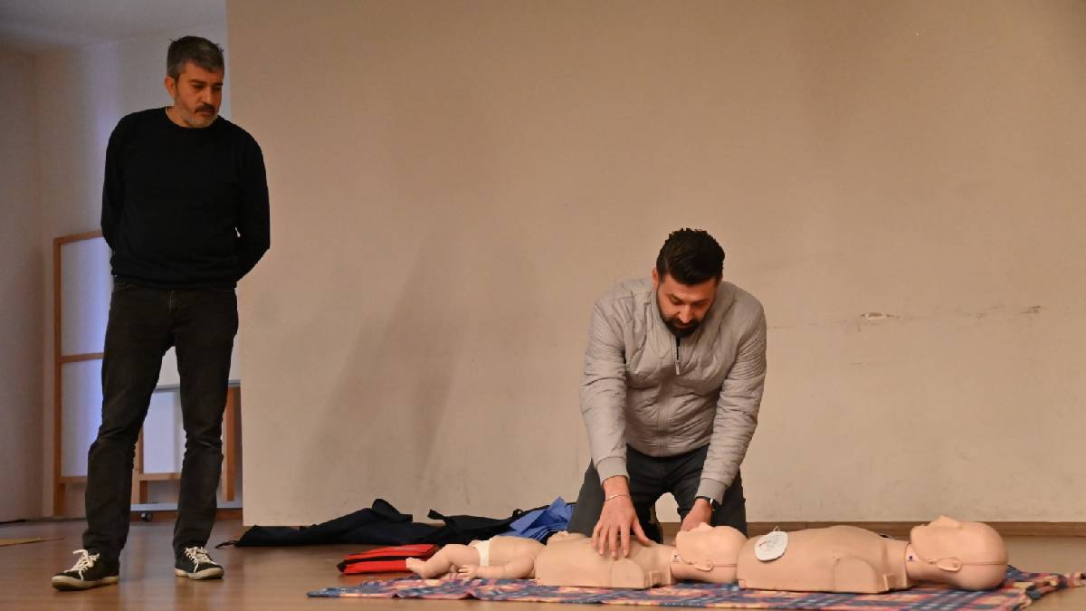 Büyükşehir, ilk yardım eğitimi ile her duruma hazırlıklı