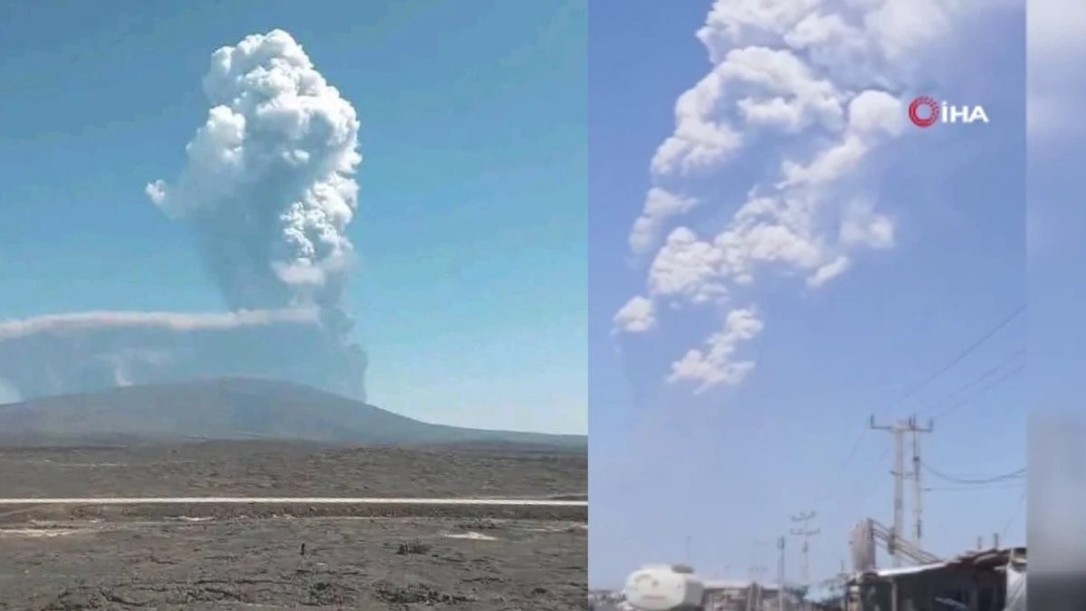 12 bin yıl sonra ilk kez patladı! Dumanları gökyüzünü kapladı: 5 ülkeyi birden etkiledi