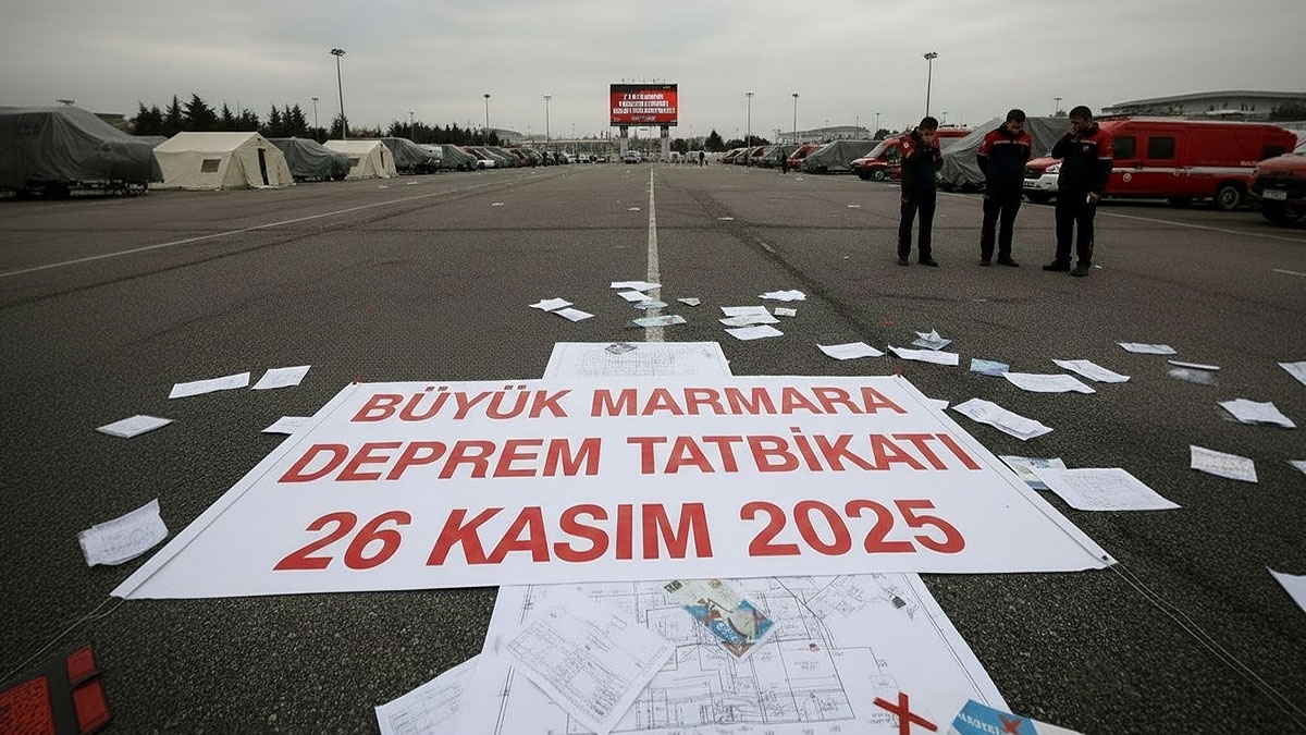 7 ili kapsayan 26 Kasım büyük deprem tatbikatı iptal! 9 aylık planlama boşa gitti