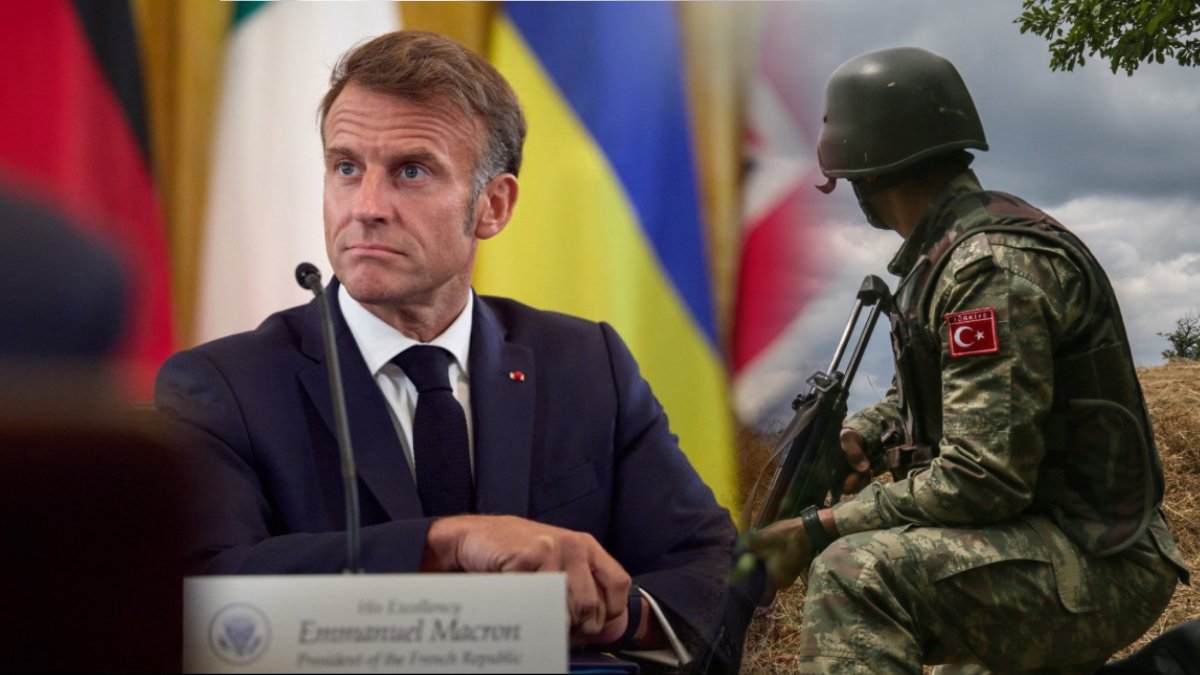 Macron’dan Ukrayna çağrısı: Türk askeri bölgede olmalı