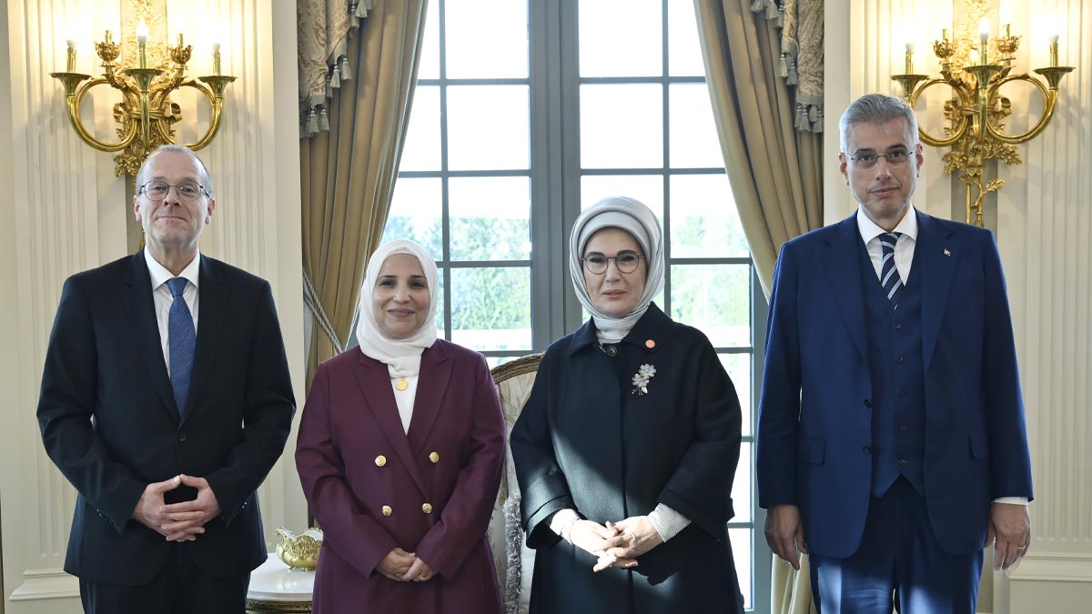 Emine Erdoğan, DSÖ Avrupa Direktörü Kluge ile küresel sağlık gündemini görüştü