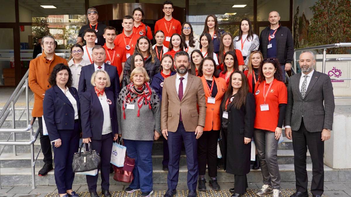 Çorlu Belediyesi, Erasmus+ YECO projesi kapsamında Bulgaristan heyetini ağırladı