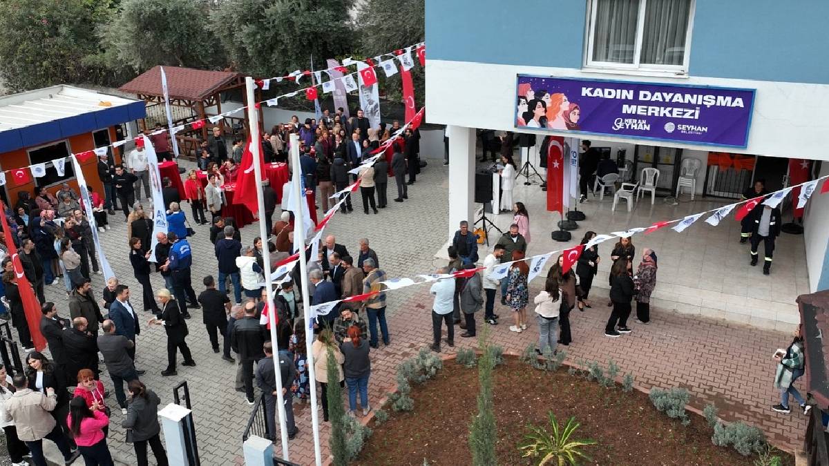 Seyhan Belediyesi “Kadın Dayanışma Merkezi”ni törenle hizmete açtı