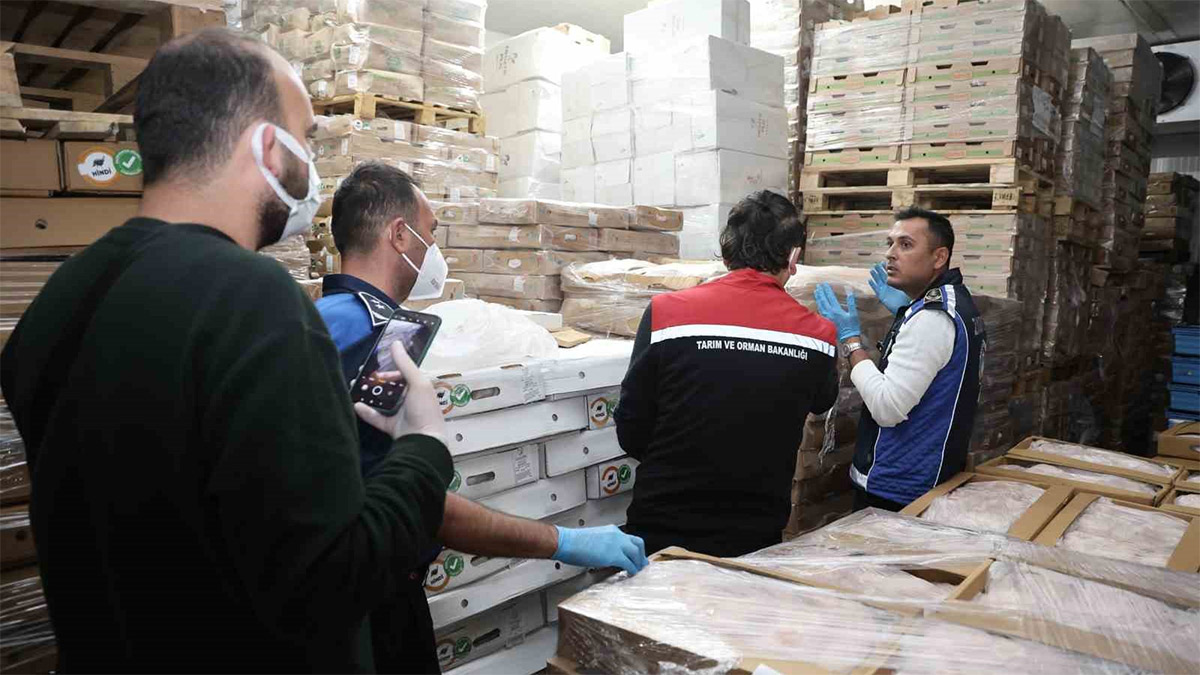 Vatandaşa yedireceklerdi! 25 ton bozuk tavuk eti ele geçirildi