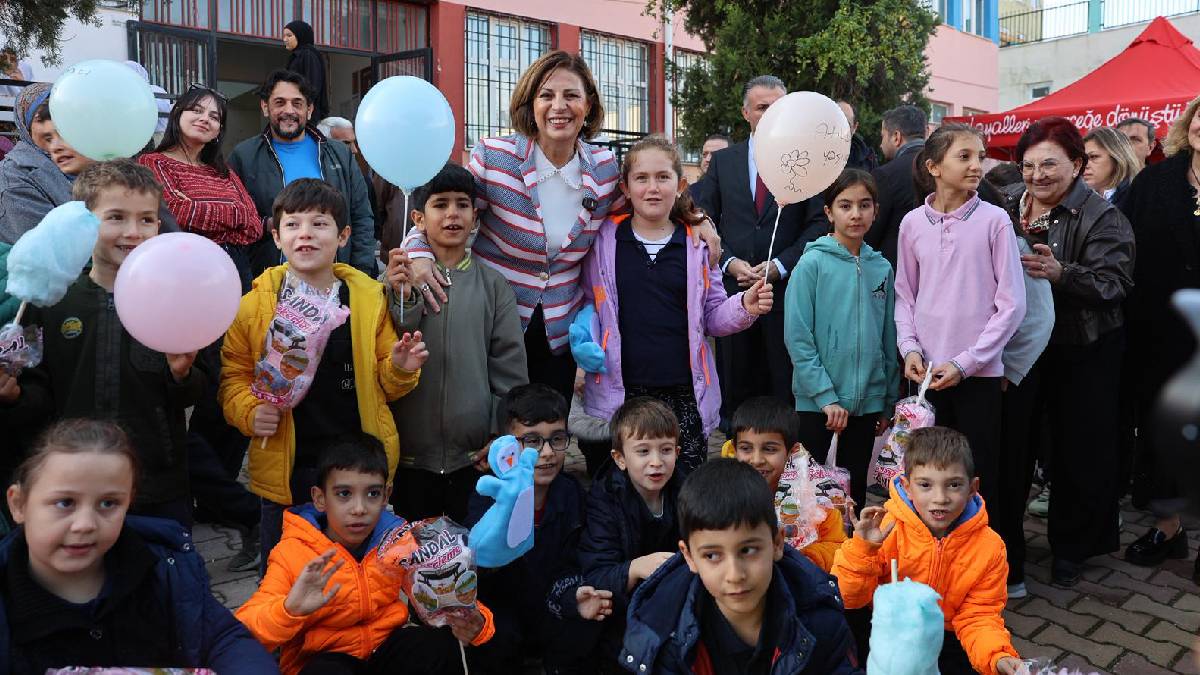 Başkan Ünlüce, çocukların coşkusuna ortak oldu