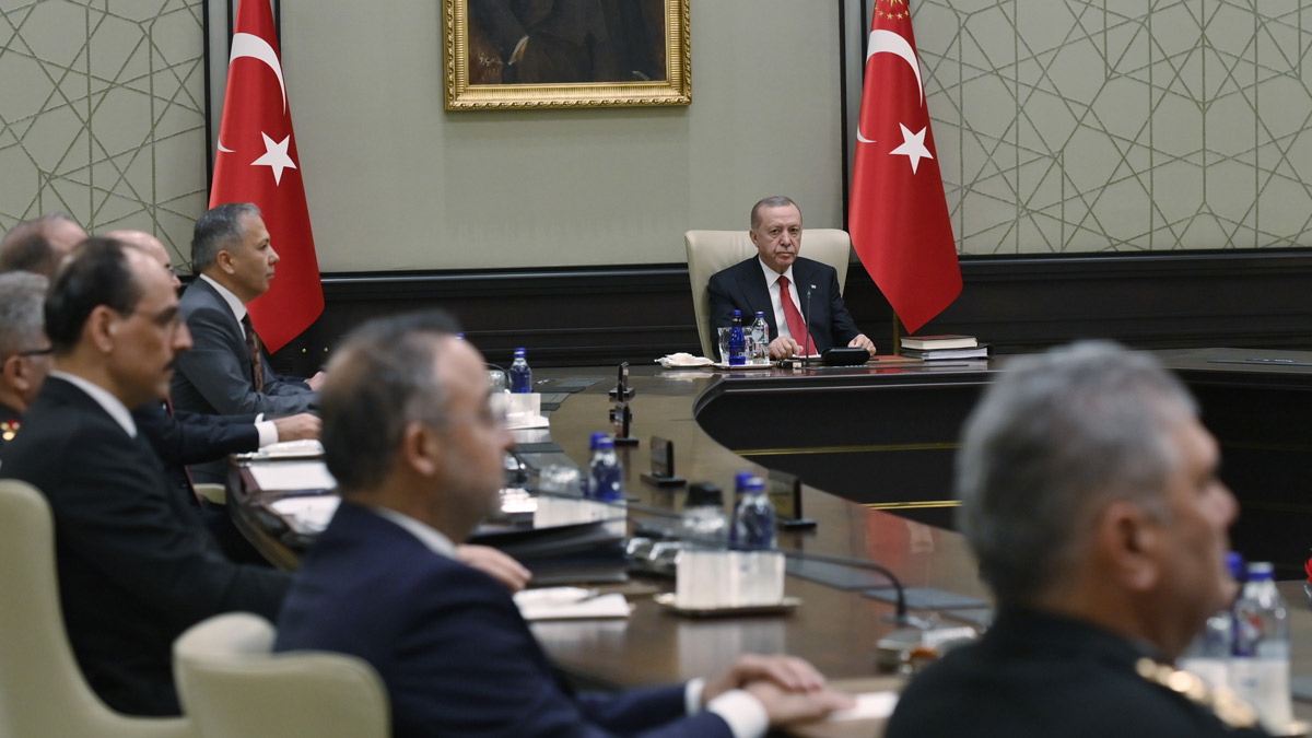 MGK, Erdoğan başkanlığında toplandı