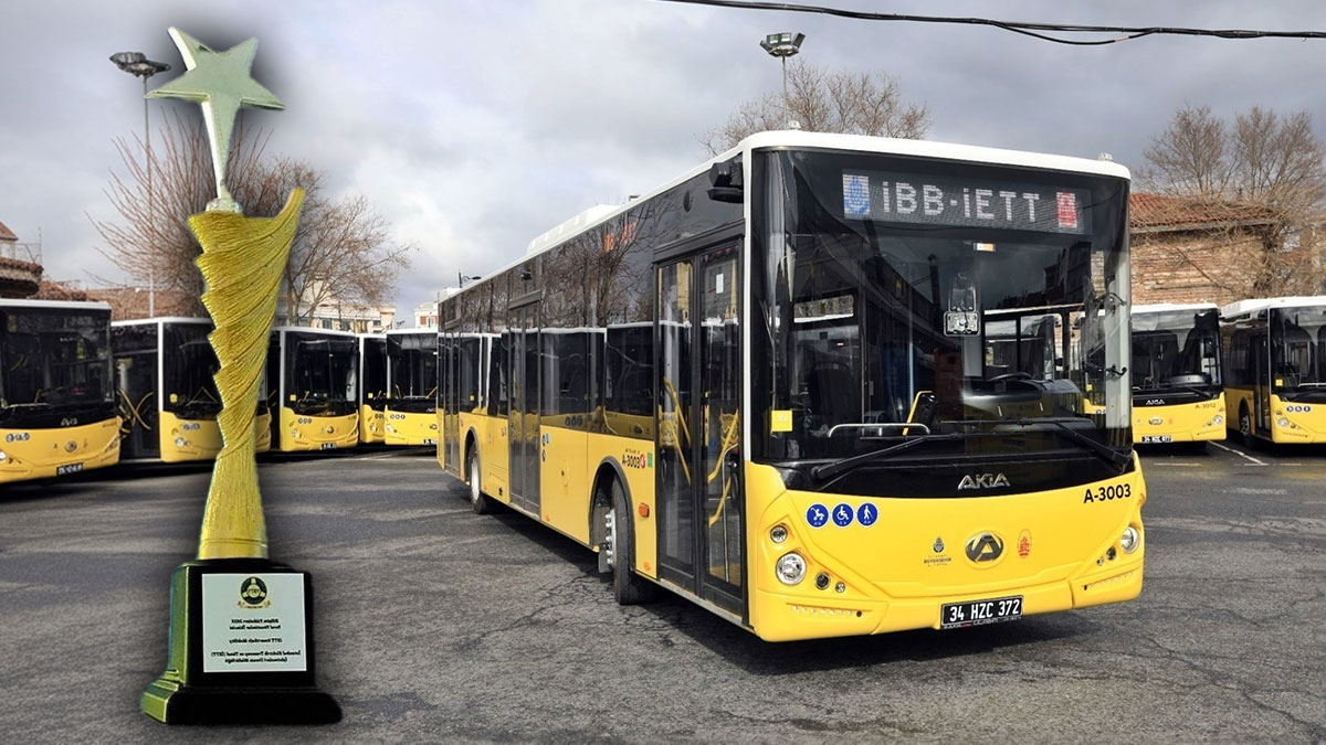 İETT'nin teknoloji ve güvenlik projeleri, prestijli iki ödül getirdi!