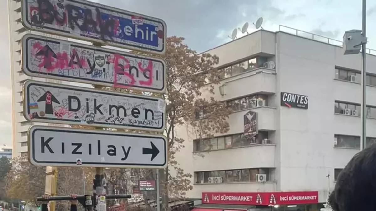 Ankara’nın simge tabelası dördüncü kez yenilendi! Kimse bu tabelayı rahat bırakmıyor