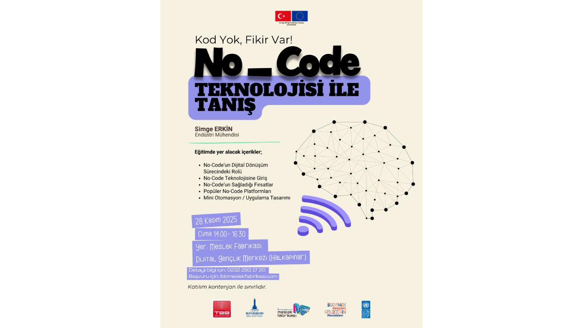 Meslek Fabrikası, No-Code teknolojisi ile tanıştırıyor