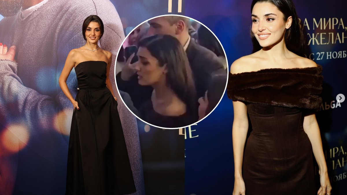 Hande Erçel'in o tepkisi gündem oldu! Küçük hayranına engel olan korumaya sert tepki gösterdi