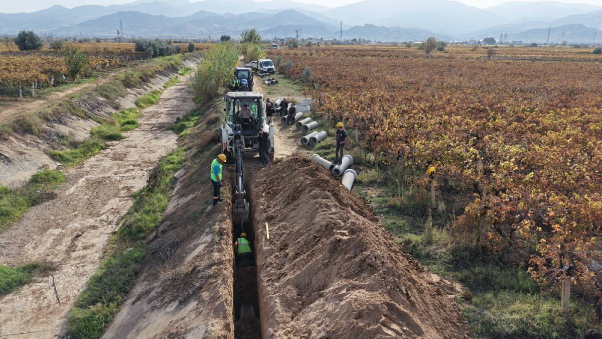 Alaşehir’de 30 yıllık altyapı çilesi son buluyor