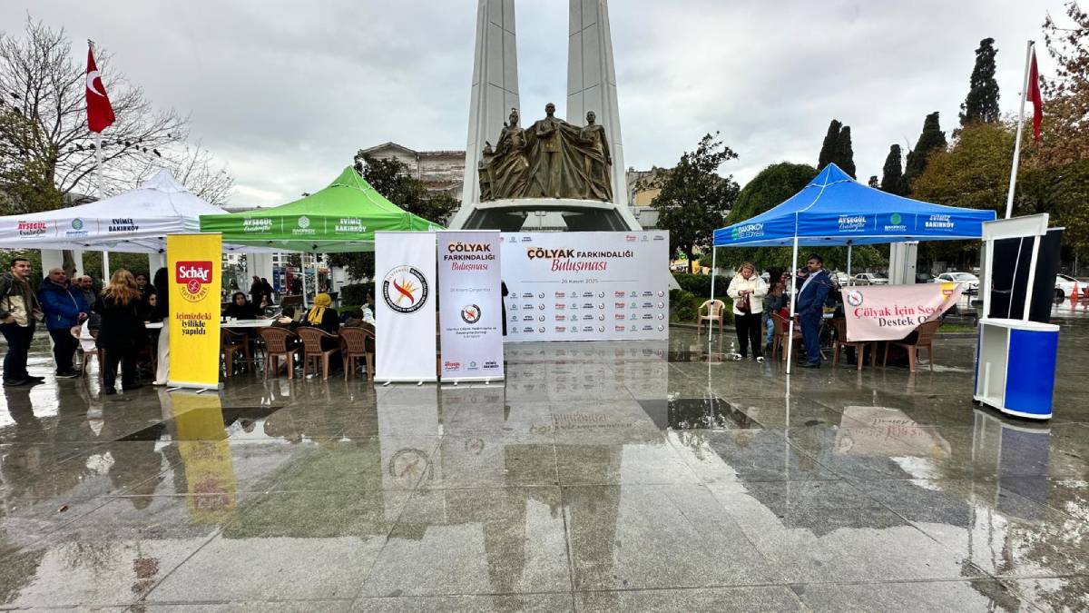 Bakırköy Belediyesinden çölyak farkındalığı buluşması